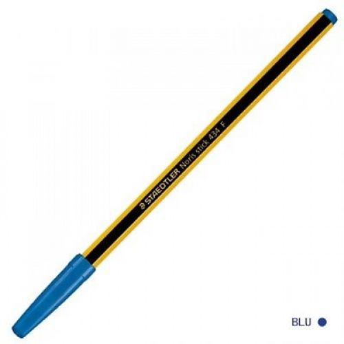 Penna a sfera blu STAEDTLER NORIS STICK 434 punta media mm 1