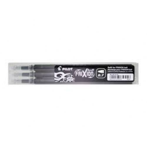 Refill pilot frixion gel -0,7- nero set 3 pz